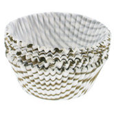 2" Regular Gold Swirl Muffin Cups (75 Count)
