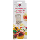 Cupcake Injector and Decorating Set (Set of 9)