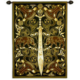 Celtic Warrior BW Wall Hanging