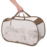 Mesh Pop and Fold Laundry Bag