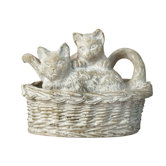 Animals Kittens at Play Statue