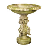 Cherubs of Capri Birdbath
