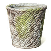 Large Nied Weave Basket Round Planter