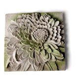 Chrysanthemum Plaque Wall Decor
