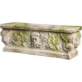 Planter Greenman Rectangular Urn