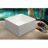 PureScape 324 Freestanding Acrylic Bathtub