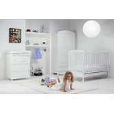 Cristallino White Nursery Room Set