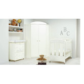 Vagonlit Nursery Crib Set with Corner Wardrobe