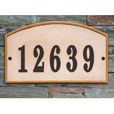 Riviera Arched Plaque