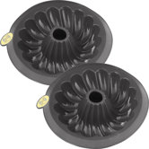 Silicone Baking Bundt Pan (Set of 2)