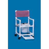 Standard Line Commode with Footrest and Seat Belt