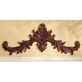 Baroque Architectural Wooden Wall Pediment