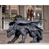 Warwickshire Dragon Coffee Table with Glass Top