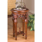 Calais Inlaid Telephone Table