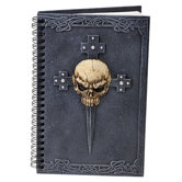 Gothic Skull Cross Secret Journal