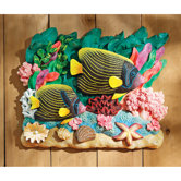 The Great Barrier Reef Fish Wall Sculpture: Emperor Angelfish