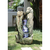 Western Slope Cascading Resin Garden Fountain