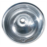 Decorative Drop-in Round Crackle Textured Basin
