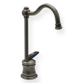 Forever Hot 6.625" One Handle Single Hole Hot Water Dispenser Faucet with Traditional Spout