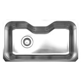Noah's Chefhaus 32.125" Single Bowl Undermount Kitchen Sink