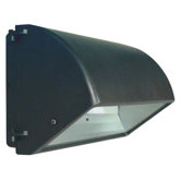 150W HPS MT Medium Semi Cut-Off Wall Light in Bronze