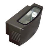100W HPS MT Slim Wall Sconce in Bronze