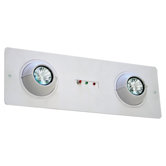 Twin Head Recessed Emergency Light