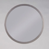 Tiffany Contemporary Round Wall Mirror