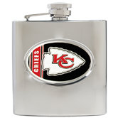 NFL 6 Oz Stainless Steel Hip Flask