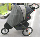 Baby Trend Single Front Swivel Wheel Expeditions, and Ride Jogger Canopy
