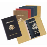 Foil Stamped Passport Jacket