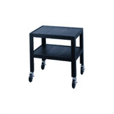 Fully Constructed Mobile Cart With 2 Shelves