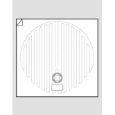 Circular 25" Mirror Defogger