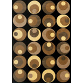 California Long Beach Brown Rug
