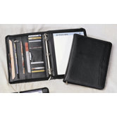 Leatherette Zip-Around 1" Binder