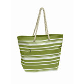 Stripe Shopping Tote