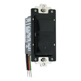 25-500W Occupancy/Vacancy Decorator Sensor with Dimmer in Black