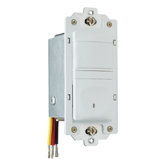 25-500W Occupancy/Vacancy Decorator Sensor with Dimmer in White