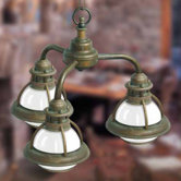 3-fl. Pendelleuchte "Faro"
