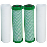 Two Stage Green Carbon Annual Filter Kit