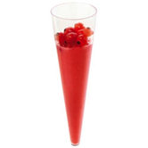Clear Flute Glasses (Set of 18)