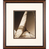 Windward Sail 2 Framed Print