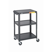 26 - 42" High UL Listed Adjustable Audio Visual Cart