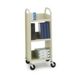 Three Shelf Booktruck, 17" Wide
