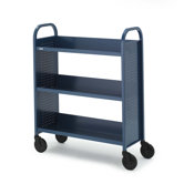 Mobile Utility Truck with Three Slanted Shelves