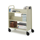 Voyager Series Book & Utility Truck with Double-Sided Upper Shelf