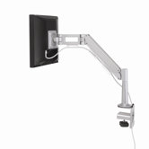 Adjustable Height Dual Arm for Small Flat Panel Desk Mounts (Up to 22")