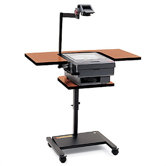 28 - 41" Adjustable Height Overhead Projector Cart