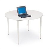 48" Diameter Round Quattro Work and Utility Table