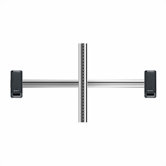Auxiliary Speaker Bar for Flat Panel Display Carts